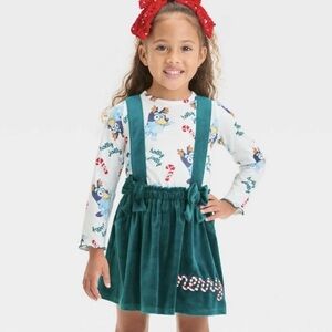 Bluey 2 Piece Christmas Outfit